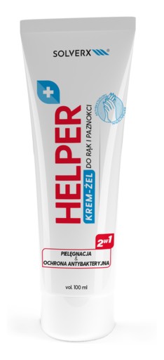 Solverx Helper Krém-gél na ruky a nechty 100 ml