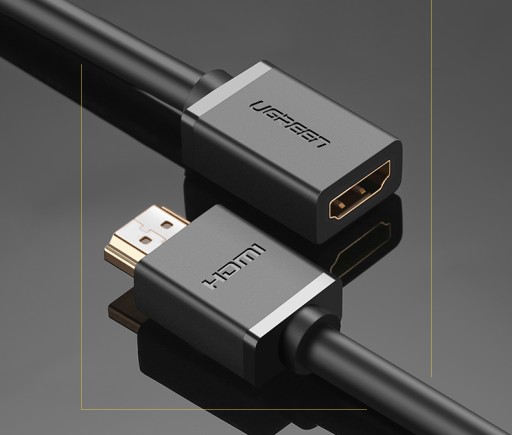 UGREEN KÁBEL PREdlžovací VIDEO KÁBEL HDMI 1.4 FULL HD 2K UHD 4K 60HZ 2M
