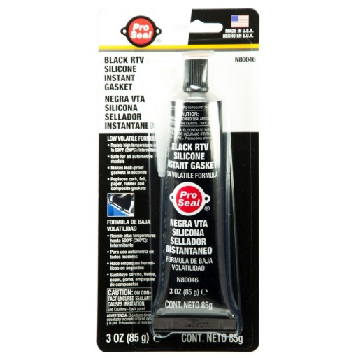 PRO SEAL silikónový tmel čierny 85g