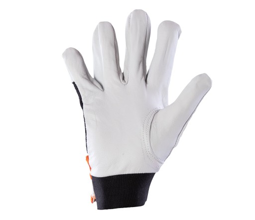 Rukavice COVENT VELCRO, vystužené kožou, zapínanie na suchý zips, veľkosť 10