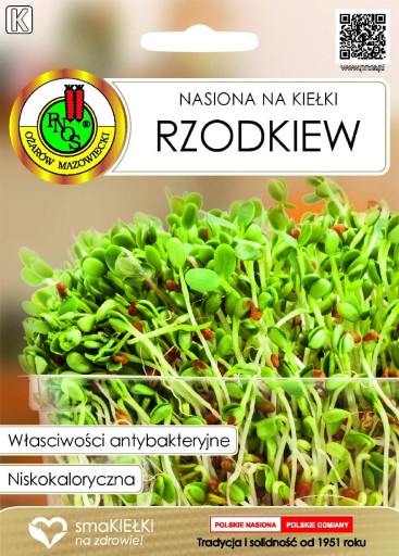 Semená na klíčky - Reďkovka 20g