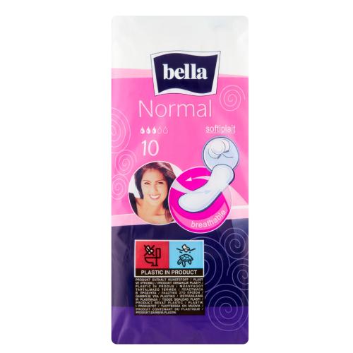 BELLA Normálne hygienické vložky, 10 kusov