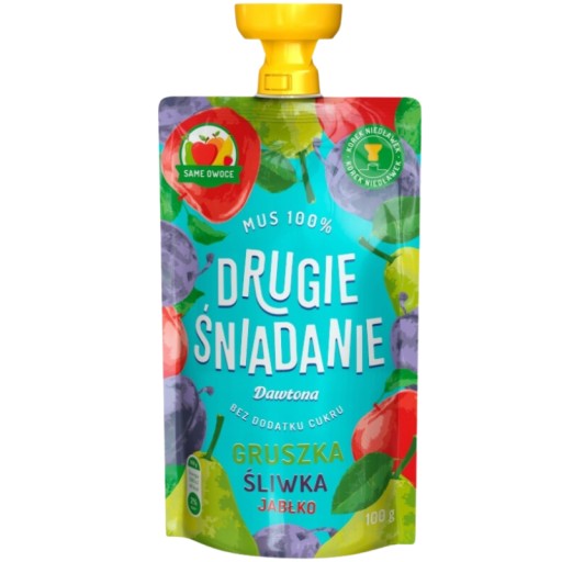 Ovocná pena Jablko Hruška Slivka 100 g Dawtona