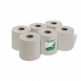 Toaletný papier Welmax Jumbo GREY 120m rolka, účinný