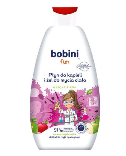 Bobini Fun Bath tekutá vysoká pena s vôňou jablka 500 ml