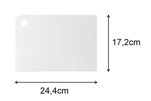 Flexi doska na krájanie 24,4 x 17,2 cm šedá