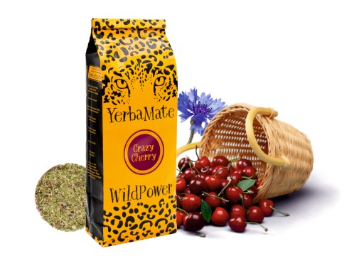 Yerba Mate CRAZY CHERRY 200g WildPower cherry lio nevädza