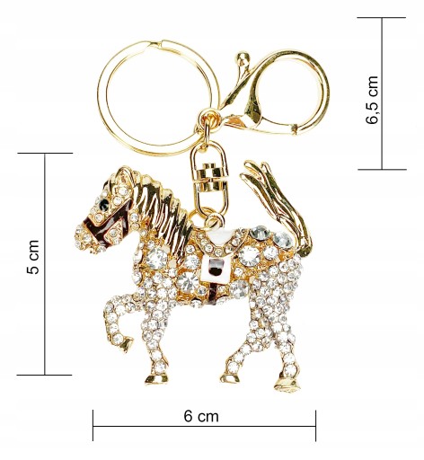 KRÚŽOK NA KĽÚČENKU Kôň Kôň Kôň kamienky Keychain