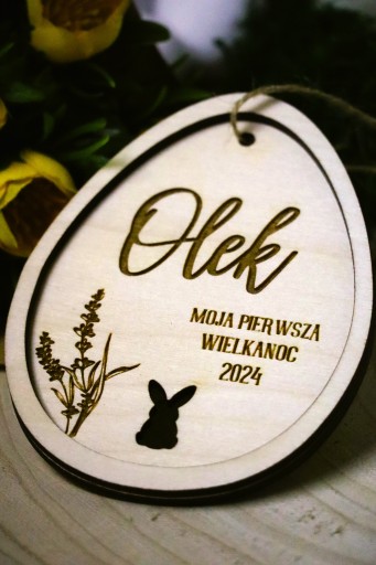 VEĽKONOČNÝ PRÍvesok S MENOM Veľkonočný prívesok MOJE PRVÉ VEĽKONOČNÉ