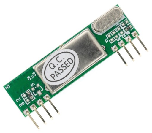 868 RXB6 433Mhz superheterodynový rádiový prijímač