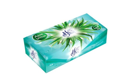 ELFI jemné obrúsky 3w ALOES, balenie 90 ks
