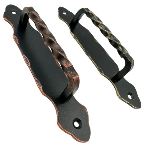 ANTABA KĽÚČKA RETRO KOVANÁ RÚČKA PATINA RÚČKA