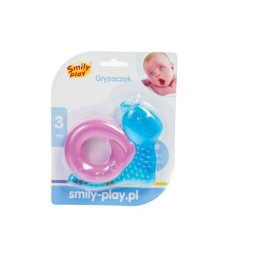 SMILY PLAY Hryzátko pre bábätká Slimák