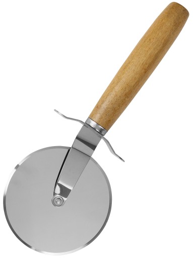 Nôž na krájanie PIZZY, ROVNÁ KOĽAJŇA, 9 CM