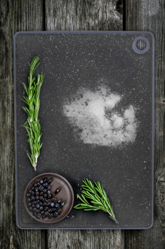 KRAJNÁ DOSKA ČIERNA ŽULOVÁ KUCHYŇSKÁ PLACHTA