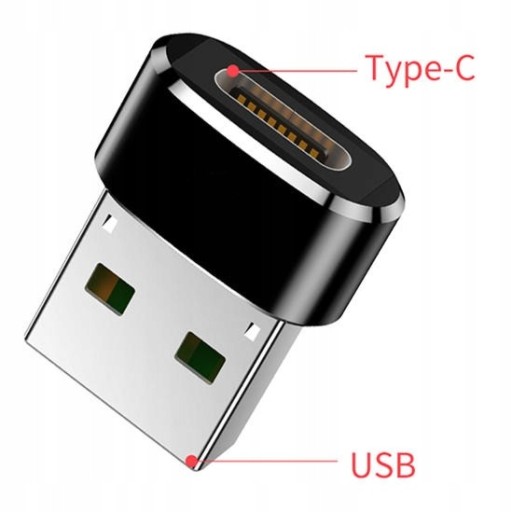 Adaptérový adaptér, zástrčka USB, zásuvka USB typu C (4567