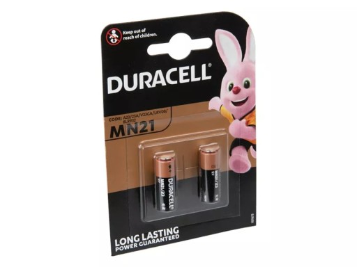 Duracell MN21 A23 23A 12V alkalické batérie 2 ks
