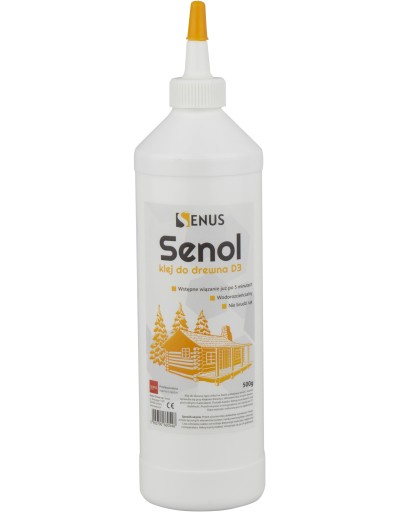 Senus Senol D3 vodeodolné lepidlo na drevo 500g