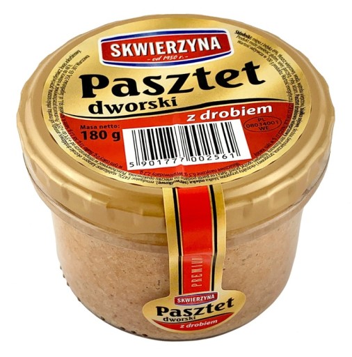 Skwierzyna Premium Court paštéta s hydinovým mäsom 180 g