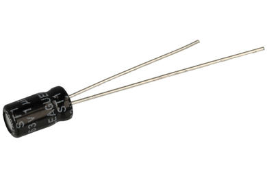KONDENZÁTOR 2,2UF 63V Ø4x7mm LEAGUER