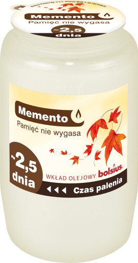 Olejová kazeta Bolsius 2,5
