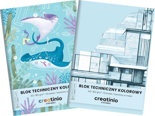 CREATINIO TECHNICAL BLOCK A3 COLOR 10 listov 160G