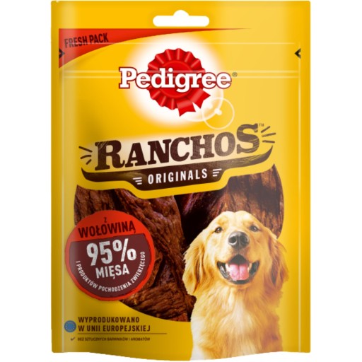 PEDIGREE RANCHOS Originals with Beef 70g Delicious