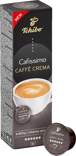 TCHIBO CAFISSIMO kávové kapsuly Caffe Crema kräftig Intense Aroma 10 ks,