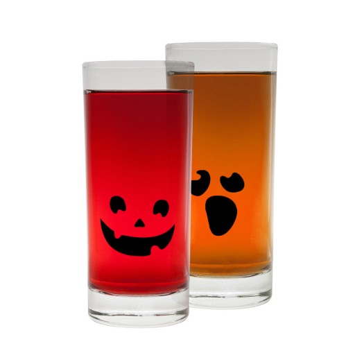 Strašidelné halloweenské nálepky - 16 ks.