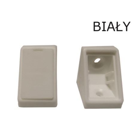 PLASTOVÝ UHOLNÍK/VELITEĽ JEDNODUCHÝ BIELY 10