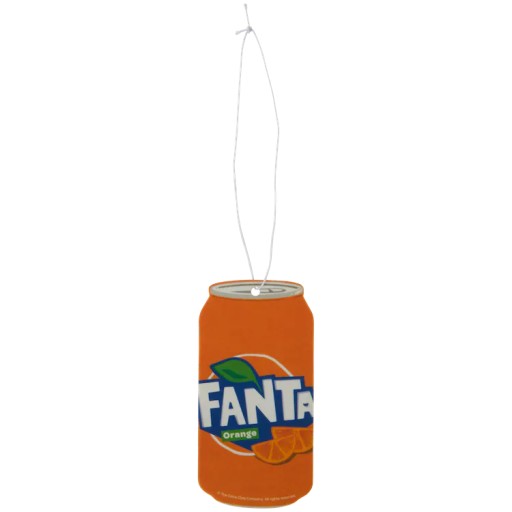 Prívesok vône do auta FANTA v tvare plechovky