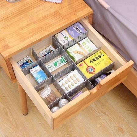 Rozdeľovače zásuviek 37x7cm Organizér do šatníka