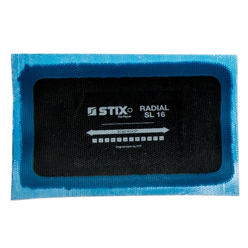 VLOŽKA ZÁPLATA NA OPRAVU RADIÁLNYCH PNEUMATÍK PREMIUM STR SL16 65X105MM STIX