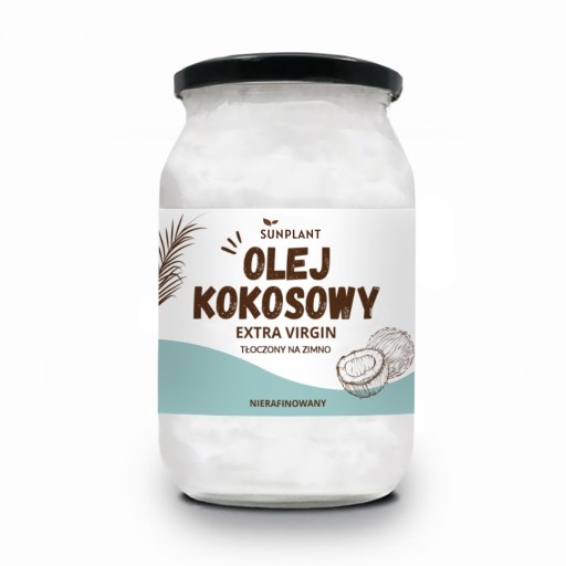 Za studena lisovaný kokosový olej 500 ml