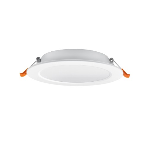 Videx LED vstavané svietidlo, biele, okrúhle, 12W, 900lm, 4000