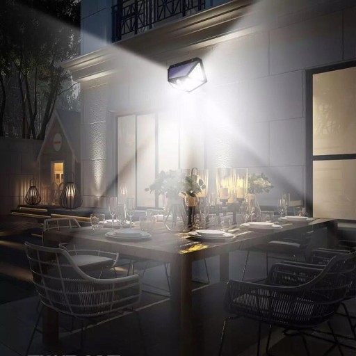 SOLÁRNE LAMPY S POHYBOVÝM SNÍMAČOM LED PULIČNÉ LAMPY