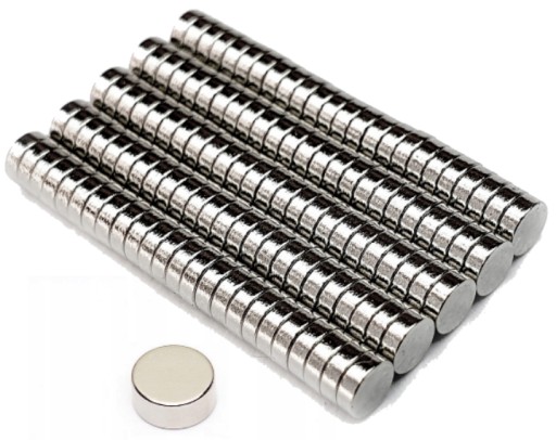 NEODYMIOVÉ MAGNETY 1x1 mm 100 ks.