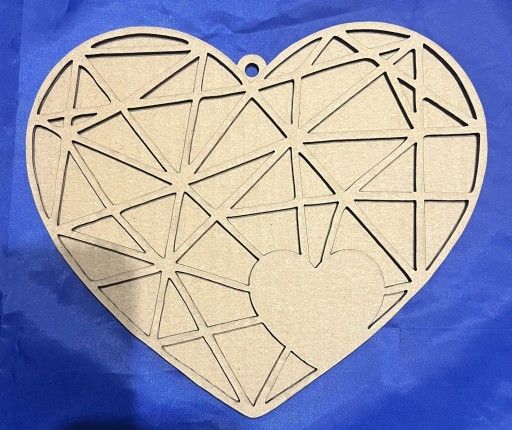 Srdce pre Sensoplasty kartonsenso Montessori