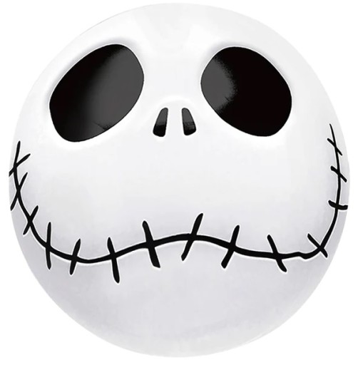 Skull Halloween Party fóliový balón 45 cm