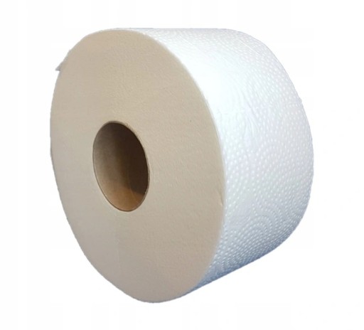 Jumbo toaletný papier 2W biela celulóza 100m