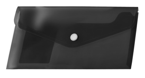 Plastový obal na obálky ENVELOPE DL s patentkou TETIS