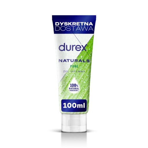 Durex Naturals Pure Intimate Gel lubrikant 100 ml