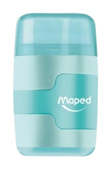 Spojte pastelové strúhadlo s gumou, 2 otvory Maped