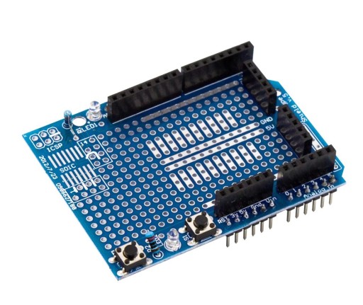 608 Proto Shield Arduino Uno doska na chlieb 170p