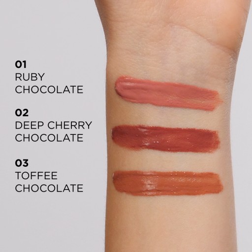 Tekutý rúž Eveline Cosmetics Choco Glamour 01