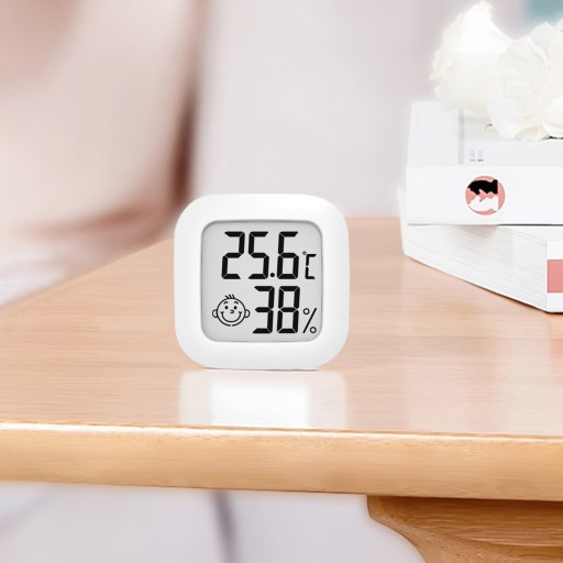 ELEKTRONICKÝ TEPLOMER SPOĽAHLIVÁ DIGITÁLNY IZBOVÝ HYGROMETER METEOSTANICA