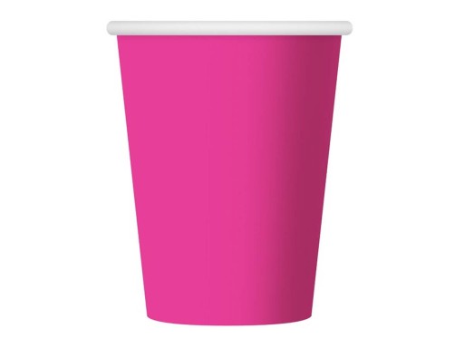 FUCHSIA PAPIEROVÝ KALÍK 220ML 6KS