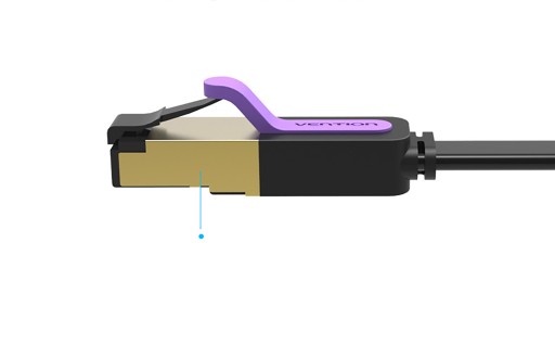 VENTION INTERNETOVÝ LAN KÁBEL ETHERNET UTP RJ45 CAT7 SIEŤOVÝ KÁBEL 0,5M