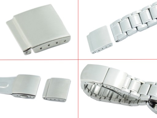 18MM náramok predlžovací kovový plech
