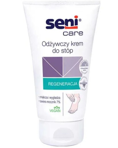 Seni Care výživný krém na nohy 100 ml